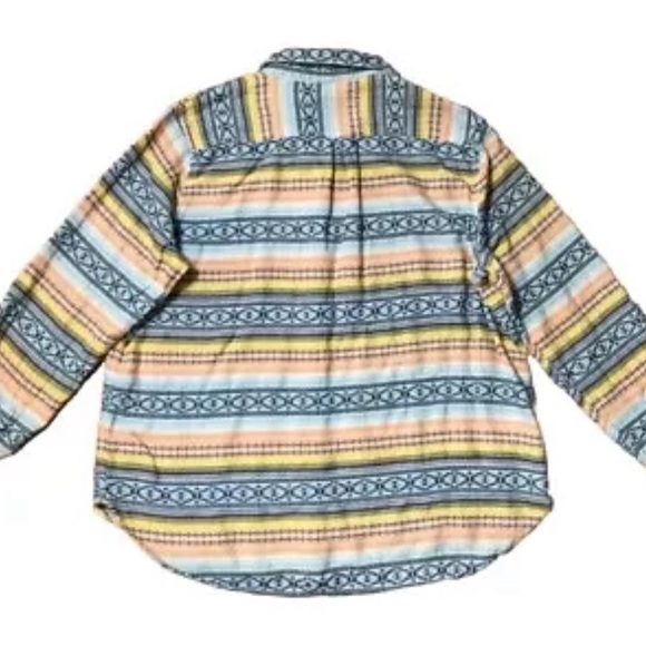 ARIAT XXL SOFT AZTEC PRINT SNAP FRONT SHIRT - Picture 3 of 13